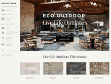 Tablet Screenshot of ecooutdoorusa.com